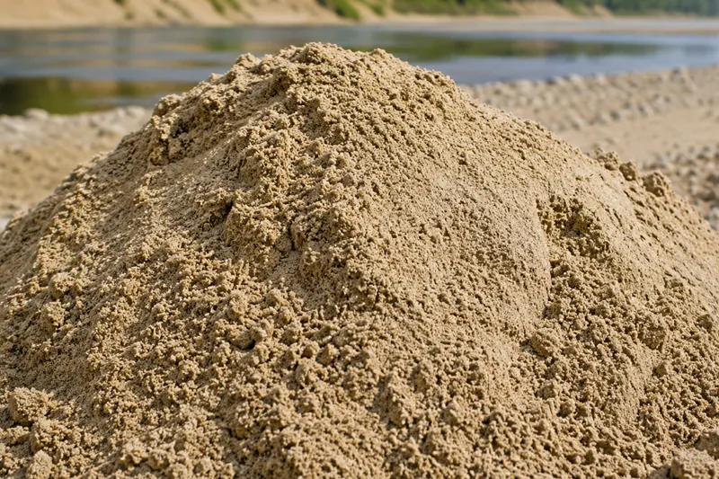 River sand